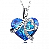 I love your foever Heart Pendant Necklace PW835