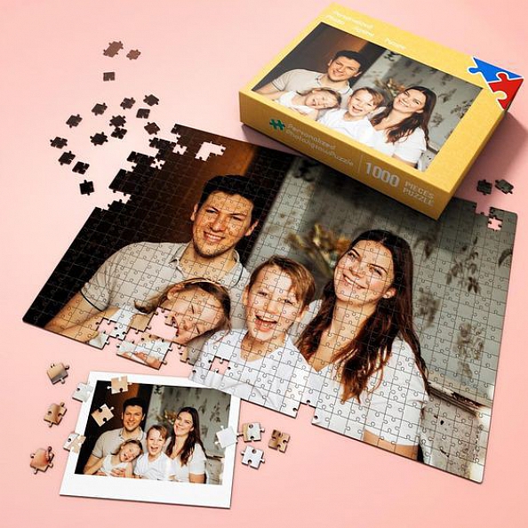 Custom Photo Jigsaw Puzzle Best Indoor Gifts 35-1500 pieces PW047