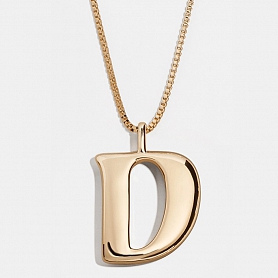 ANGELA INITIAL PENDANT NECKLACE PW873