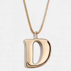 ANGELA INITIAL PENDANT NECKLACE PW873