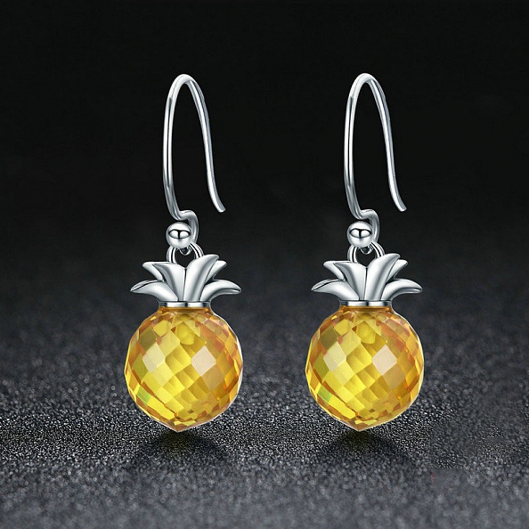 Pineapple Dangle Earrings PWB438
