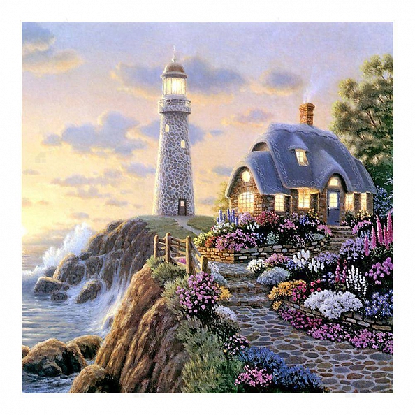 Partial Drill Diamond Painting-House PW711