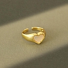 Elegant Heart-shaped Pear Ring PWB490
