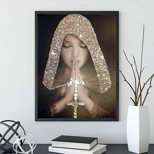 Prayer Woman 5D Diamond Painting PW510