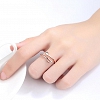 S925 Sterling Silver Musical Note Ring PWB236