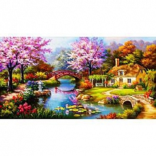 5D DIY Full Drill Diamond Painting Scenery (55cmx100cm) PW598