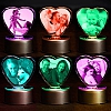 Colorful Crystal Music Night Light with Picture PW043