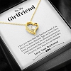 To My Girlfriend - I’ll Always Love You - Necklace PWB358