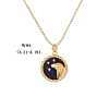 Zodiac 12 Costellation  Pendant Necklaces PW883