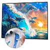 DIY Paint By Number Kits-Dolphin (40*50 CM) PW609