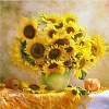 Partial Round Drill 5D Diamond Painting Kit (DIY)-Sunflowers PW539