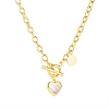 Circular Heart Clavicle Chain PWB056