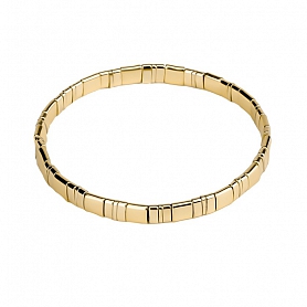 Elastic square beaded bracelet PWB083