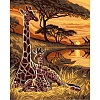 Paint By Numbers Kit-Giraffes (40*50 CM) PW612