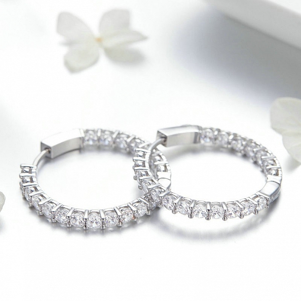 Minimalist Hoop Earrings PWB331