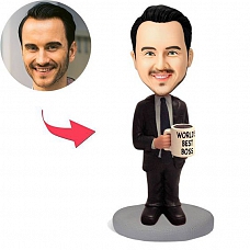 WORLD'S BEST BOSS Custom Bobblehead PW410