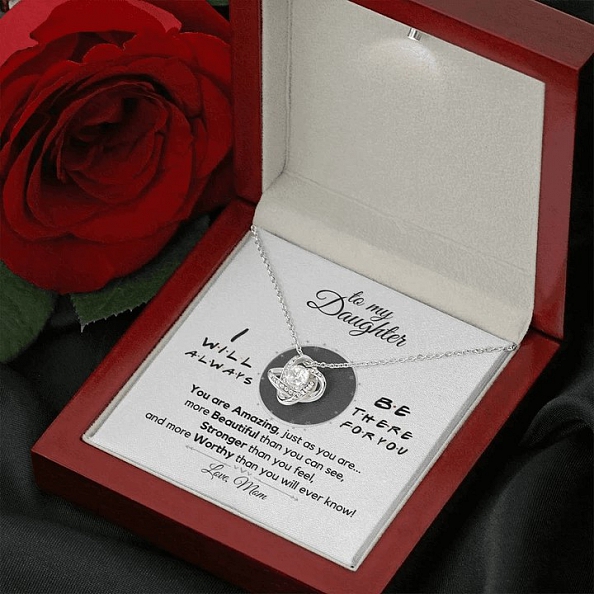 Daughter(s) Always There for you Necklace PWB204