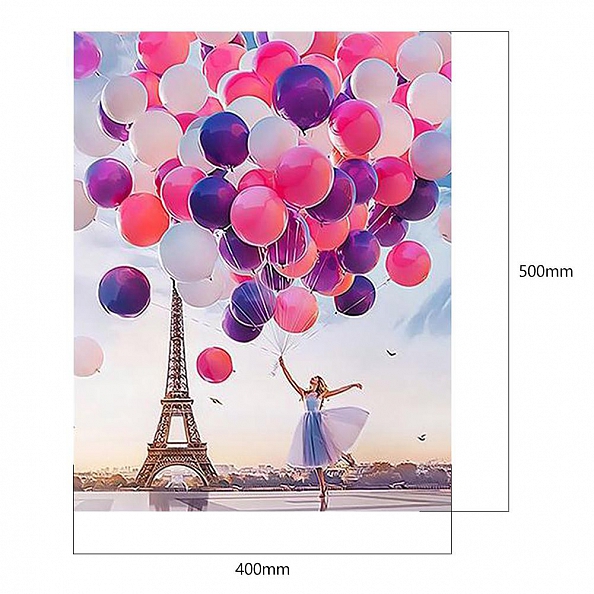 DIY Paint By Numbers- Romantic Balloon PW745