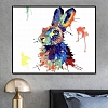 Animal Rabit Paint By Numbers Kits For Beginners PW174
