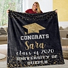 Personalized Graduation Fleece Blanket for Class Of 2020 PW279