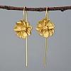 Natural Beautiful Jasmine Dangle Earrings PWB452