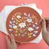 Fresh Flower-Embroidery Kit(30x30cm) PW674