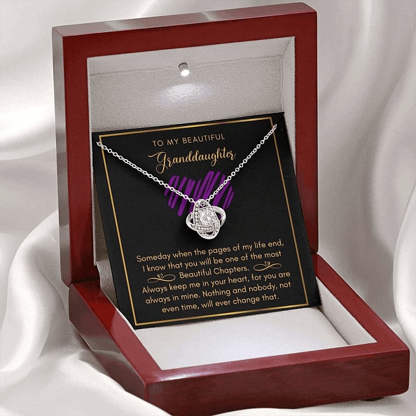 Granddaughter-Most Beautiful Chapters Necklace PWB200