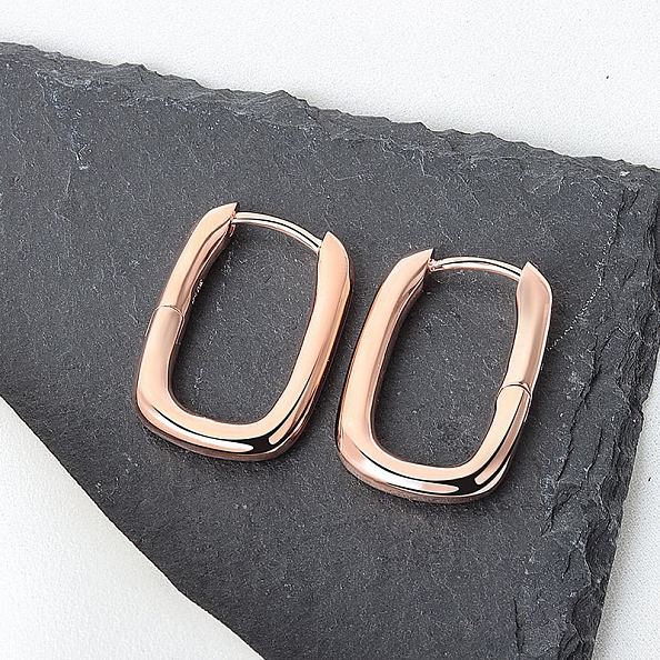 Minimalist Oval Earrings PWB500