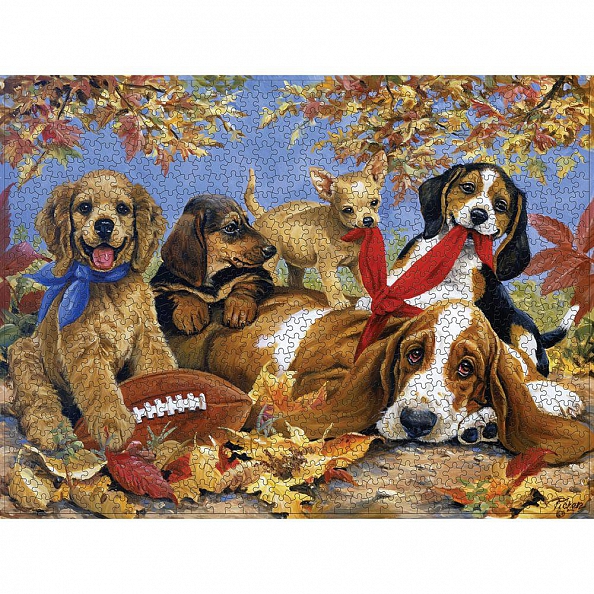 1000pcs Cute Dogs-Jigsaw Puzzle(69x51cm) PW578