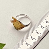 Peal Leaf Ring PWB249