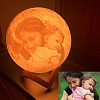 Moon Lamp With Photo Two Colors PW033
