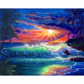 DIY Paint By Numbers Kit(40x50cm) Seascape PW764