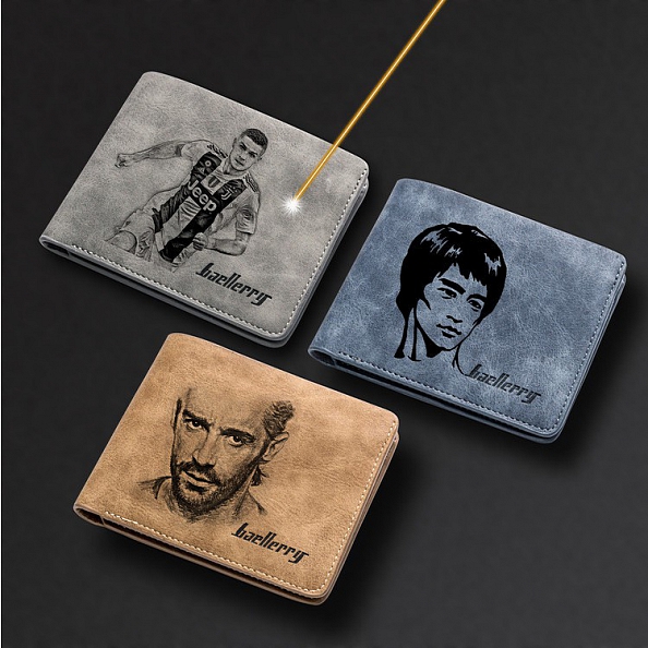 Custom Photo Wallet Sketch PW184
