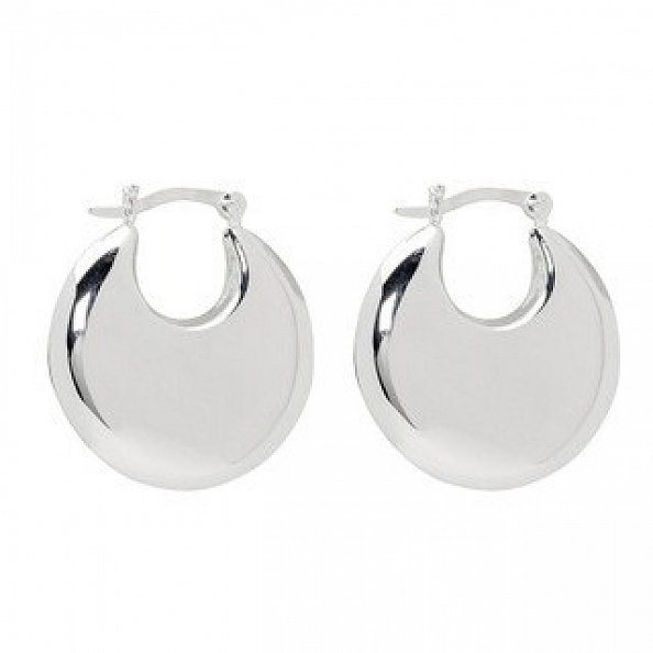 Minimalist hoop earrings PWB046