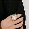 Simple irregular pearl ring PWB147