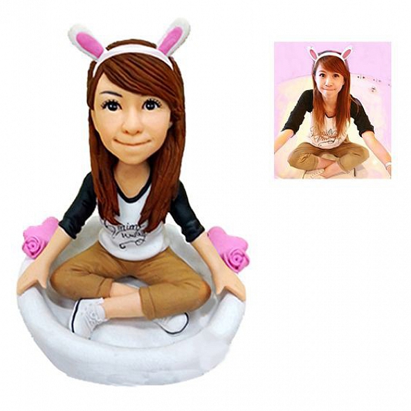 Fully Customizable 1 person Custom Bobblehead PW268