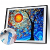 DIY Paint By Numbers Kit(16x20in40x50cm) - Abstract Tree PW774