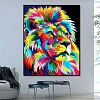 Lion Paint By Numbers Kits PW104
