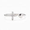 TO MY DAUGHTER PRAY THROUGH IT CROSS & HEART RING PWB578