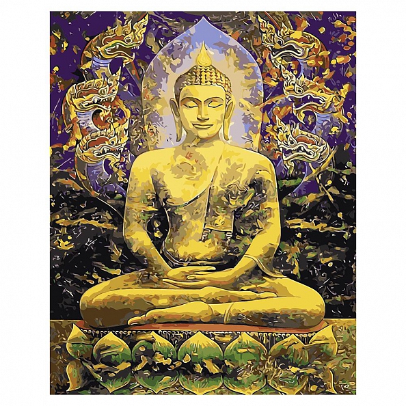 DIY Paint By Numbers Kit(16x20in40x50cm-Buddha PW795