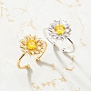 You are my sunshine sunflower ring PW841