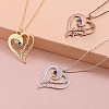 Two Hearts Forever One Necklace PW877