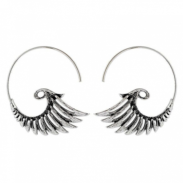 Angel Wing Statement Earrings PWB559