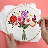 Bouquet-Embroidery Kit(30x30cm) PW677