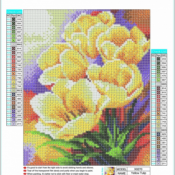 Full Drill 5D Diamond Painting Kit (DIY) - Flower PW441
