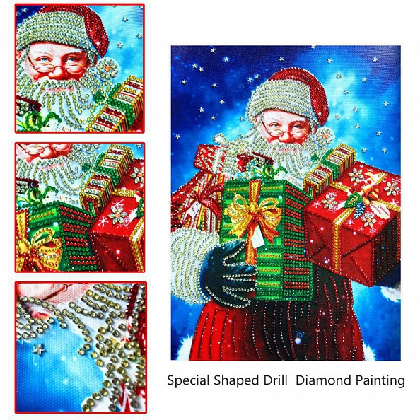 Santa Claus  Full Drill 5D Diamond Painting Kit PW459