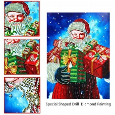 Santa Claus  Full Drill 5D Diamond Painting Kit PW459