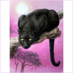 Full Drill 5D Diamond Painting Kit (DIY) Wild Animals PW440