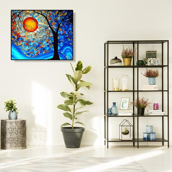 DIY Paint By Numbers Kit(16x20in40x50cm) - Abstract Tree PW774