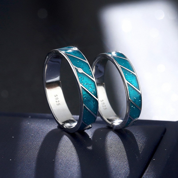 Meteor Shower Couple Ring PWB477